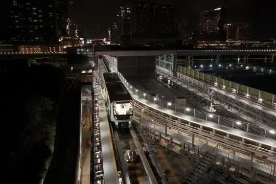 Light-rail interchange for Macao-Zhuhai connection completed