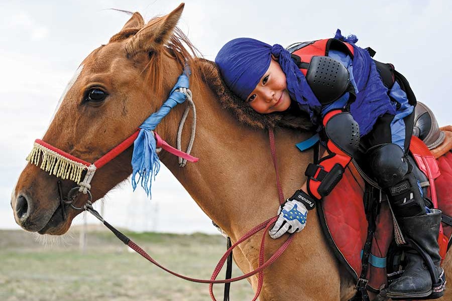 Naadam celebrating culture