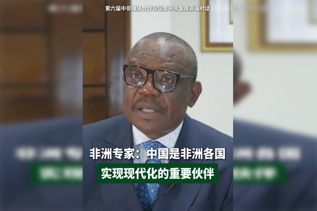 African expert: China is an important partner for African countries to achieve modernization