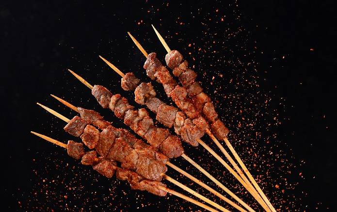 Sanmen beef skewers