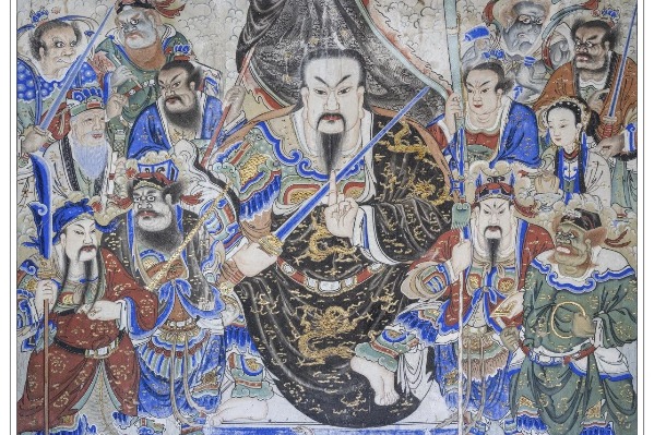 Hebei exhibition highlights Yuxian county temple murals