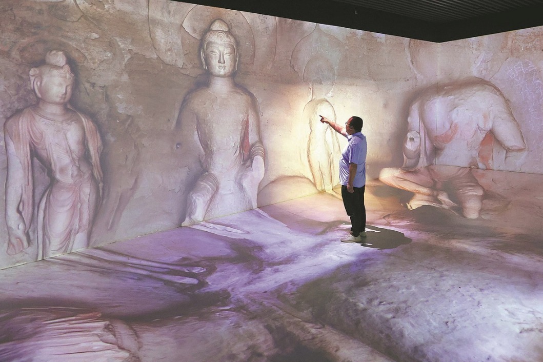 Digital wizardry makes broken Buddhist statues whole again