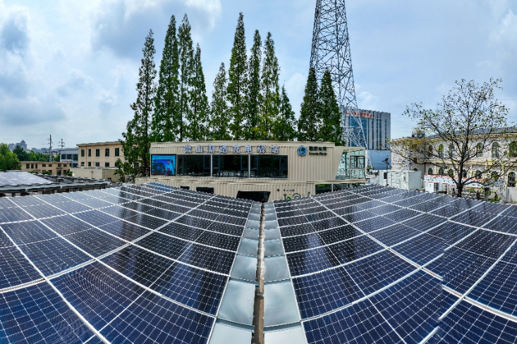 The first charging complex in Suqian, Jiangsu, has been successfully put into operation