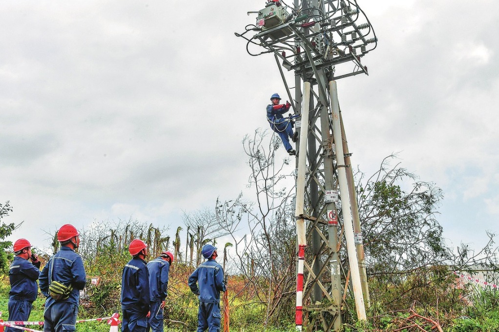 Typhoon-hit Hainan limping back to normalcy