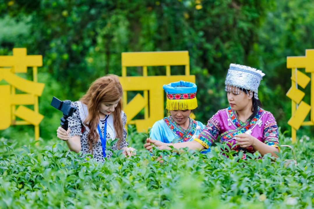 Experiencing Chinese tea culture at Minghuang Tea Park