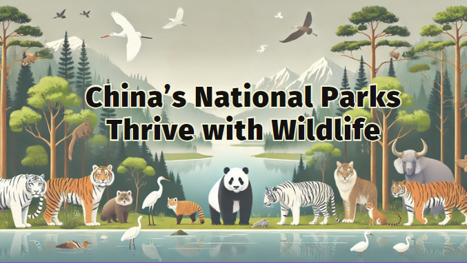 China’s national parks thrive with wildlife