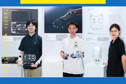 Tongji students awarded for developing virtual tactile clothing