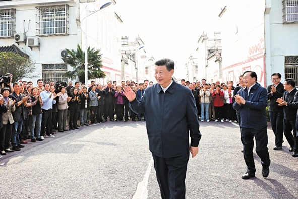 Xi urges Hubei to drive modernization