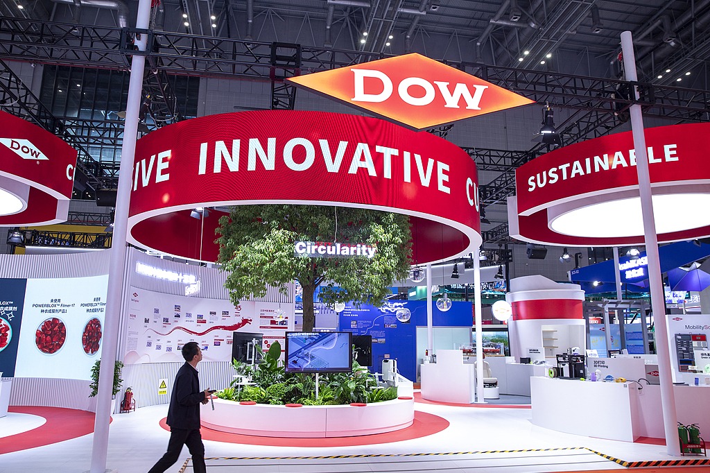 US chemicals company Dow to 'move ahead aggressively' in China