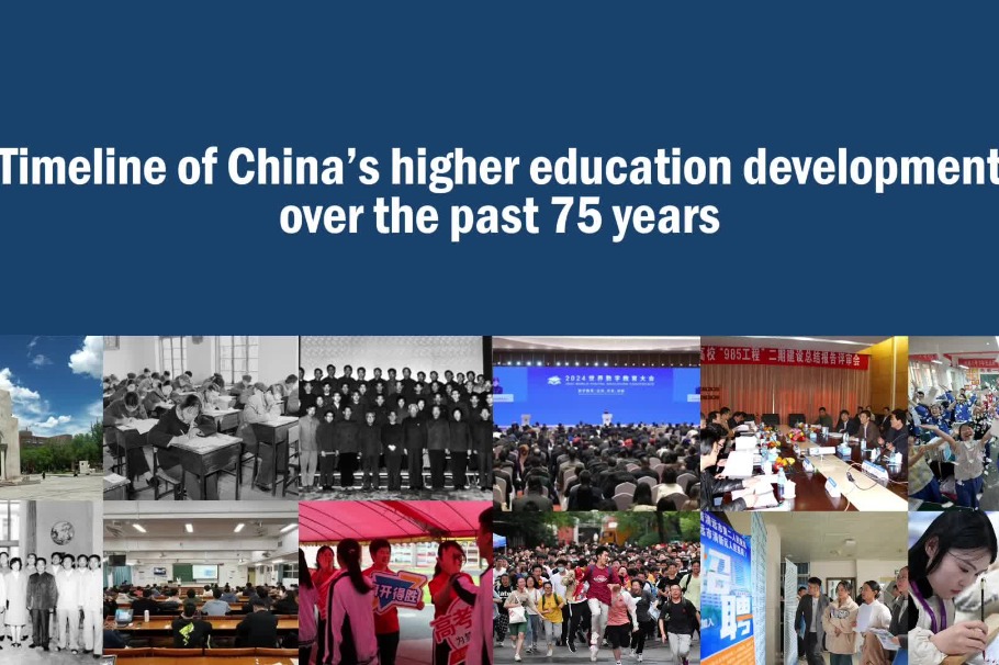 China's higher education soars: 75 years of remarkable growth