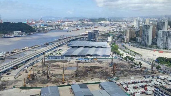 Construction begins on Zhoushan intl aquatic city cold chain logistics park