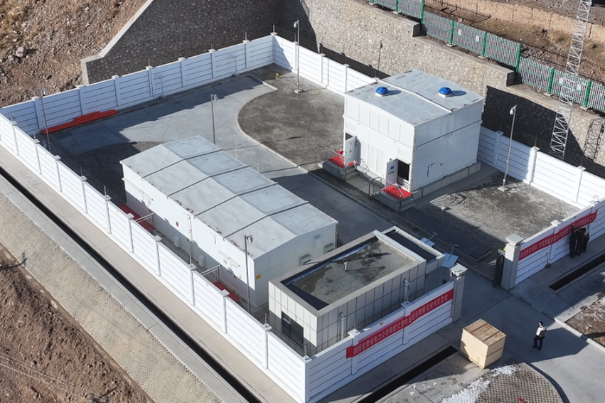 First prefabricated substation in Gansu province has been commissioned and put into operation