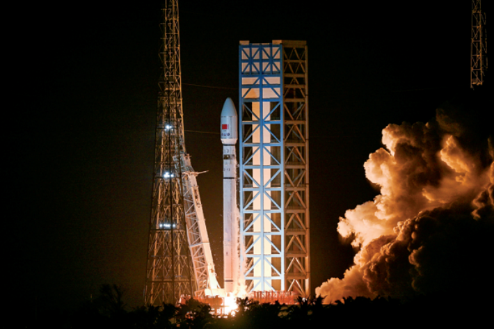 New rocket marks debut mission of launch center