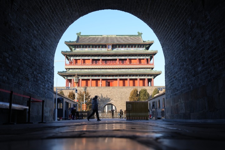 Zhengyangmen Gate Arrow Tower opens to the public