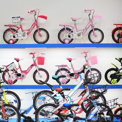 Chinese county on fast track to become global hub of children's bikes