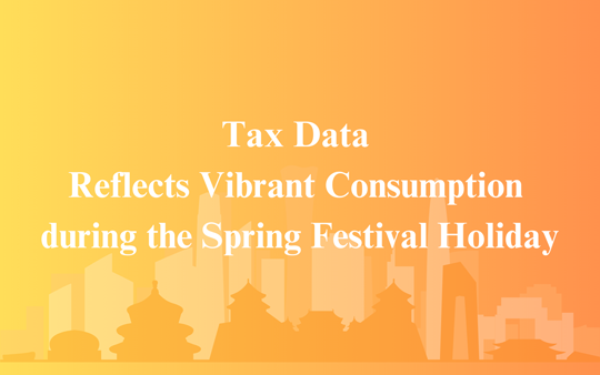 Tax data Reflects Vibrant Consumption during the Spring Festival Holiday